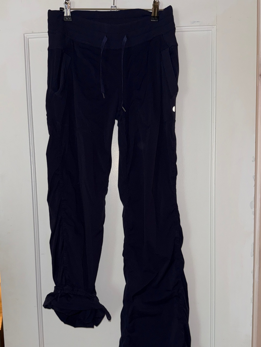 Women's Black Drawstring Jogger Pants
